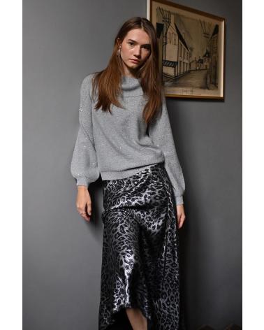 GONNA LUNGA MOLLY BRACKEN T1635BDN GRIGIA GRIS