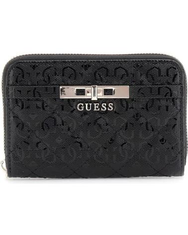 GUESS JEANS MONOGRAM WALLET SWGG8157140 BLACK NEGRO