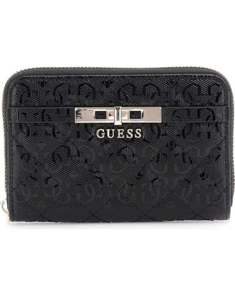 GUESS JEANS MONOGRAM WALLET SWGG8157140 BLACK NEGRO