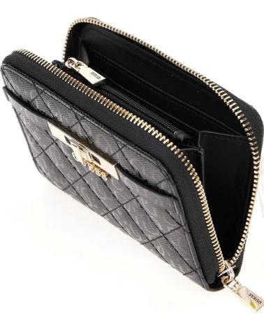 GUESS JEANS MONOGRAM WALLET SWGG8157140 BLACK NEGRO