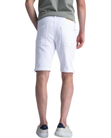 PETROL BERMUDA SHO005 BLANC POUR HOMME BLANCO