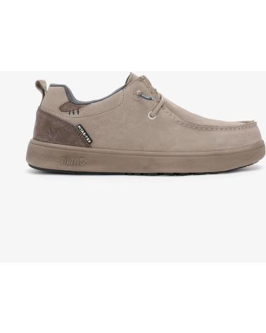SAPATOS NÁUTICOS WALK IN PITAS ARAL CAMURÇA HIDRÓFUGA BEGE BEIGE