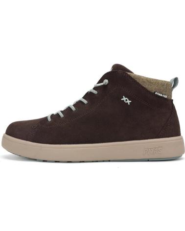 WALK IN PITAS AUSTIN - BOTA DE CAMURÇA HIDROFUGADA CASTANHA MARRON