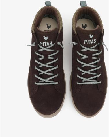 WALK IN PITAS AUSTIN - BOTA DE CAMURÇA HIDROFUGADA CASTANHA MARRON