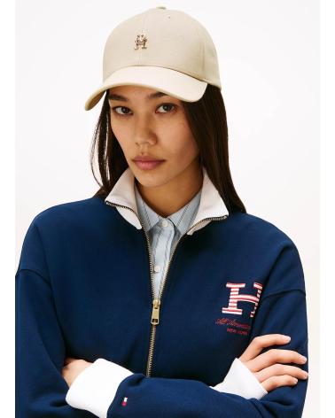 GORRA TOMMY HILFIGER TH ELEVATED CHIC BEIGE BEIGE