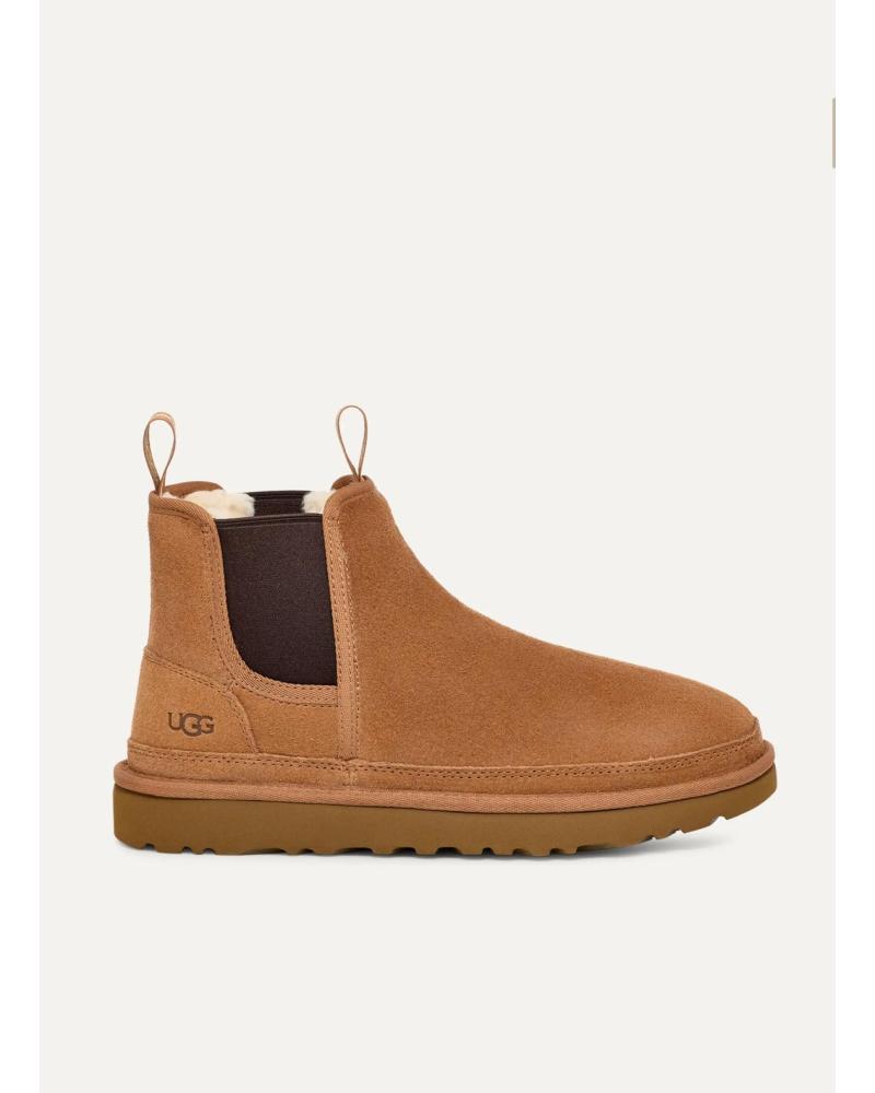 UGG NEUMEL CHELSEA - BOTTINE EN DAIM COULEUR CHAMEAU CUERO