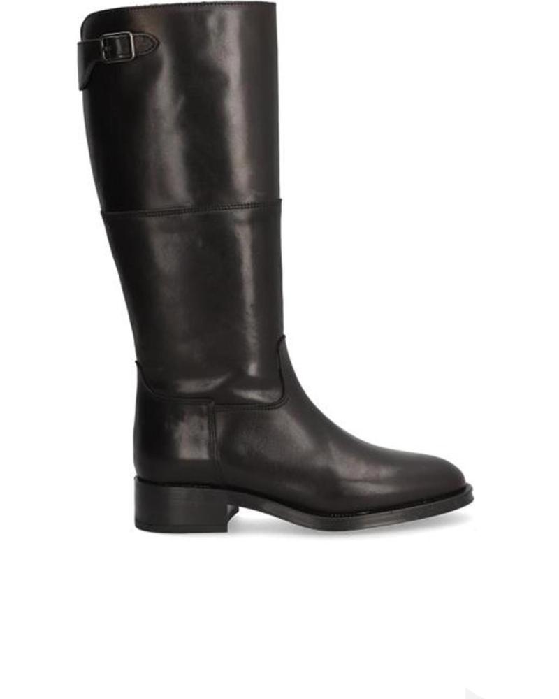 BOTA ALTA DE COURO ALPE 53490805 PRETA NEGRO