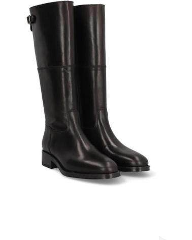 BOTA ALTA DE COURO ALPE 53490805 PRETA NEGRO