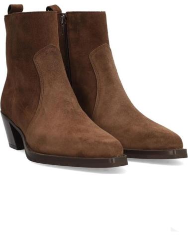 STIVALETTO ALPE 55381133 IN CAMOSCIO MARRONE MARRON