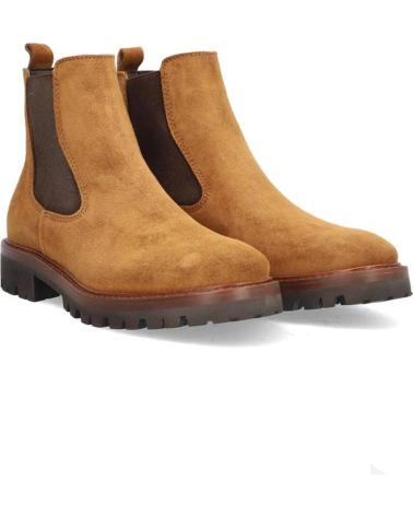 ALPE BOTIM CHELSEA EM CAMURÇA MODELO 2609 COR COURO CUERO