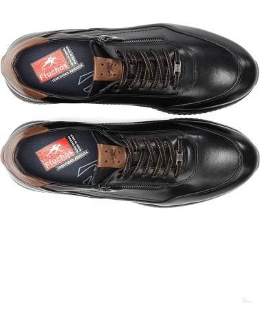 FLUCHOS SAMIR F2264-S LEDER SCHWARZ NEGRO