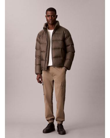 CALVIN KLEIN SKINNY ELASTIC TWILL CARGO PANT TAUPE TAUPE