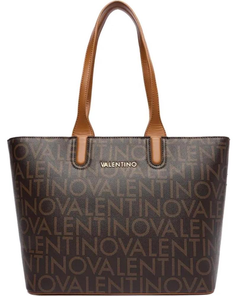 VALENTINO BAGS VBS9IS01 BROWN TOTE BAG MARRON