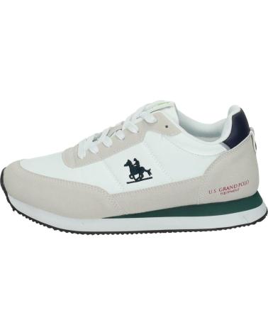 U.S. GRAND POLO EQUIPMENT APPAREL GPM523002-1040 WEISSE SNEAKER BLANCO