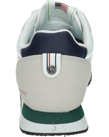 U.S. GRAND POLO EQUIPMENT APPAREL GPM523002-1040 WEISSE SNEAKER BLANCO