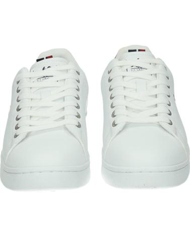 U.S. GRAND POLO EQUIPMENT APPAREL GPM524000-1031 WEISSE SNEAKER BLANCO
