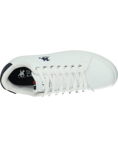U.S. GRAND POLO EQUIPMENT APPAREL GPM524000-1031 WEISSE SNEAKER BLANCO