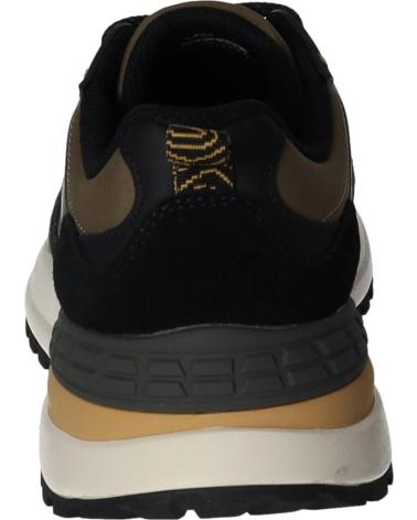 JEEP JM52080A SCHWARZ-KHAKI SNEAKER NEGRO-KAKI