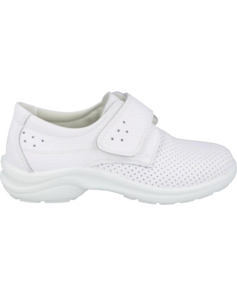 LUISETTI BERLIN 0025 - CHAUSSURE SANITAIRE CONFORT BLANC BLANCO