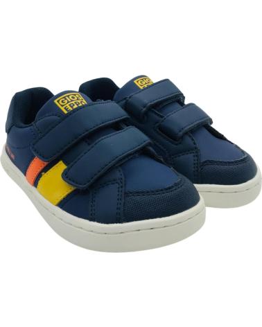 GIOSEPPO BOULDER 76985: BASKETS DÉCONTRACTÉES BLEUES AVEC FERMETURE VELCRO AZUL