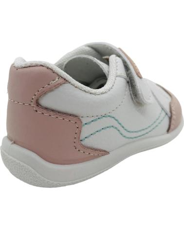 TÊNIS RESPEITOSO ZAPY AK201277 MENINA BRANCO ROSA BLANCO Y ROSA