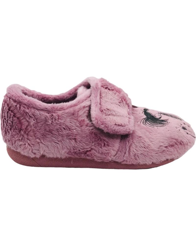 ZAPY GESCHLOSSENE HAUSSCHUHE AK501326 VIOLETT VIOLETA