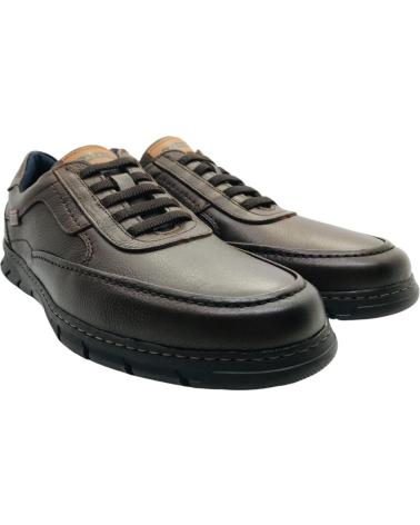 BAERCHI CHAUSSURE CASUAL 4192 MARRON AVEC FERMETURE ÉLASTIQUE MARRON