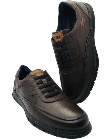 BAERCHI CHAUSSURE CASUAL 4192 MARRON AVEC FERMETURE ÉLASTIQUE MARRON