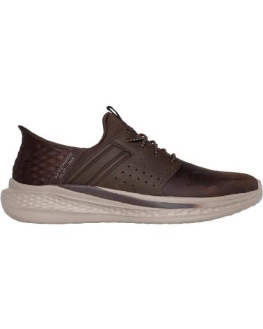 SKECHERS SLADE ZACHARY 210828 BRAUN MARRóN