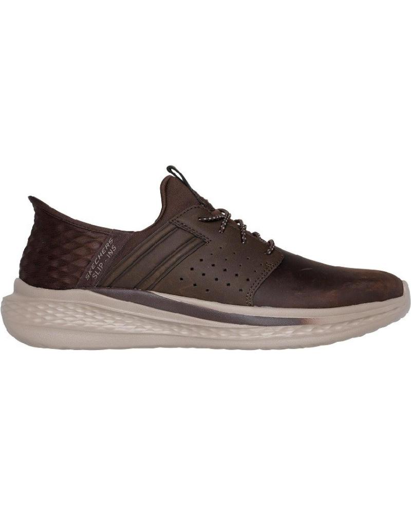 SKECHERS SLADE ZACHARY 210828 BRAUN MARRóN