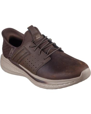 SKECHERS SLADE ZACHARY 210828 BRAUN MARRóN