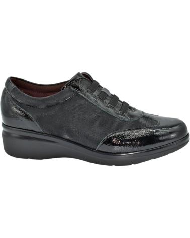 SAPATILHAS CASUAIS PITILLOS ELÁSTICAS PRETAS MODELO DESPORTIVO NEGRO