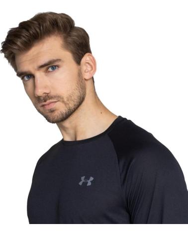 UNDER ARMOUR TECH LONG SLEEVE T-SHIRT BLACK - MODEL 1328496-001 NAN