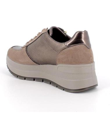 IGI&CO 8677522 CASUAL SNEAKER MIT REISSVERSCHLUSS, FARBE SCHLAMMBRAUN MARRóN