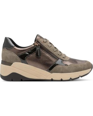 TÊNIS JANA 23763 VEGANO NA COR TAUPE TAUPE