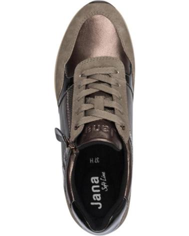 TÊNIS JANA 23763 VEGANO NA COR TAUPE TAUPE