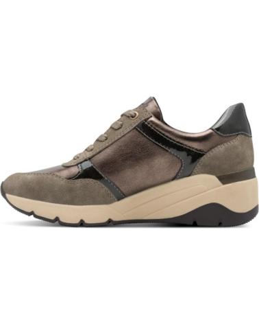 TÊNIS JANA 23763 VEGANO NA COR TAUPE TAUPE