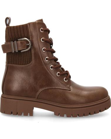 BOTA MILITAR SPORT3PUNTO0 2418 CÁQUI COM ATACADORES E DETALHE TÊXTIL VARIOS COLORES
