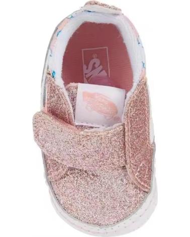 TÊNIS VANS SK8-HI GLITTER ROSA PARA BEBÊ ROSA