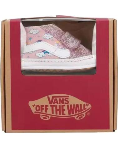 TÊNIS VANS SK8-HI GLITTER ROSA PARA BEBÊ ROSA