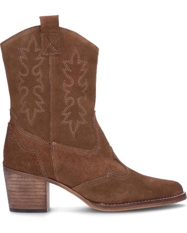 BOTA TEJANA YOWAS 1370 DE ANTE AFELPADO COLOR ROBLE AFELPADOROBLE