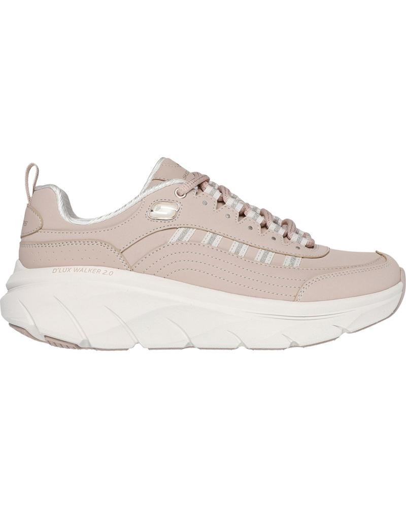 SKECHERS D'LUX WALKER 2.0 150106 SNEAKER TAUPE GOLD TAUPEGOLD