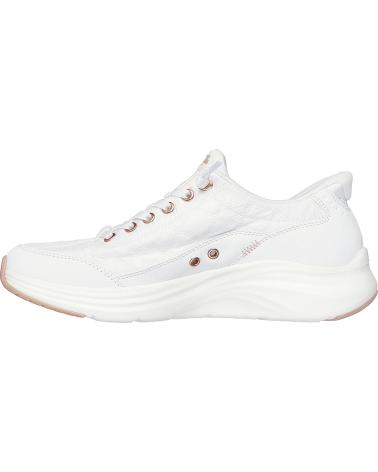 SKECHERS SLIP-INS GOLDEN HOUR 150413 WEISS ROSÉGOLD FÜR DAMEN BLANCO