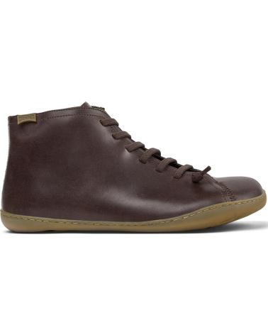 CAMPER BOTINS DE PELE PEU 36411 CASTANHO118 MARRON118