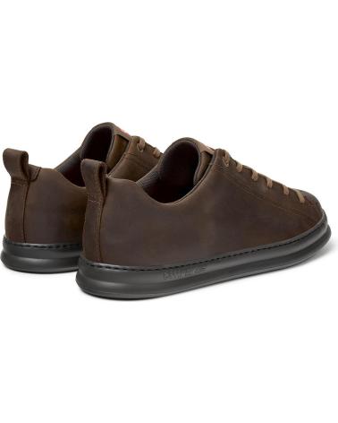 BASKETS CAMPER RUNNER CUIR MARRON K100226 MARRON155