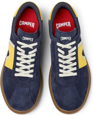 CAMPER PELOTAS SOLLER K100937 - BASKETS BLEU ET JAUNE AZUL020