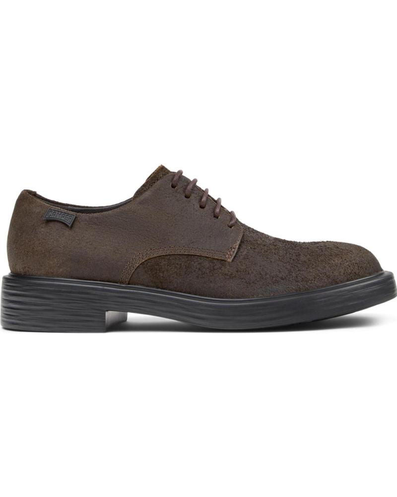 CAMPER DEAN K100979 MARRONE - SCARPE IN PELLE MARRON011