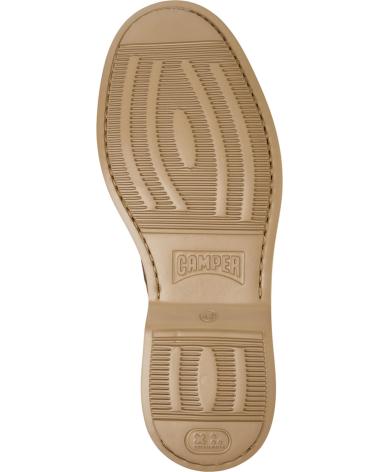 CAMPER NORMAN K100998 - SCARPE STRINGATE IN CAMOSCIO MARRONE MARRON005