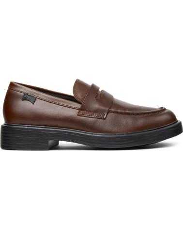CAMPER DEAN BOOTSSCHUHE MOKASSINS AUS LEDER K101045 - DUNKELBRAUN MARRON005