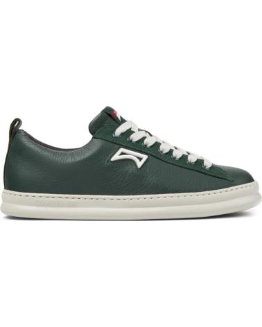CAMPER RUNNER K101052 TÊNIS DE COURO VERDE VERDE001